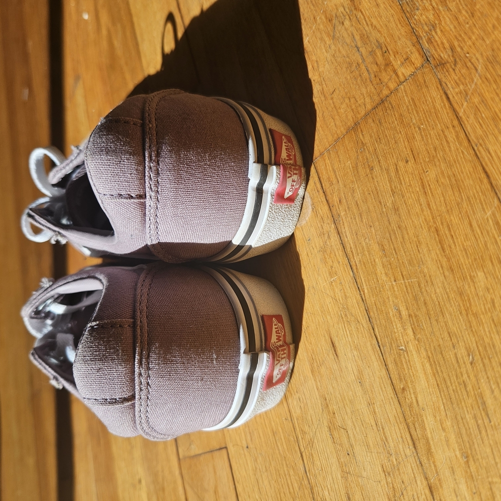Gray Canvas Vans Sneakers - Picture 2 of 4